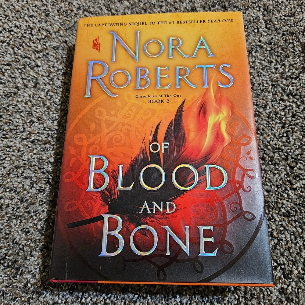 Of Blood and Bone Nora Roberts Chronicles of the One Book‎ 2 First Edition HC